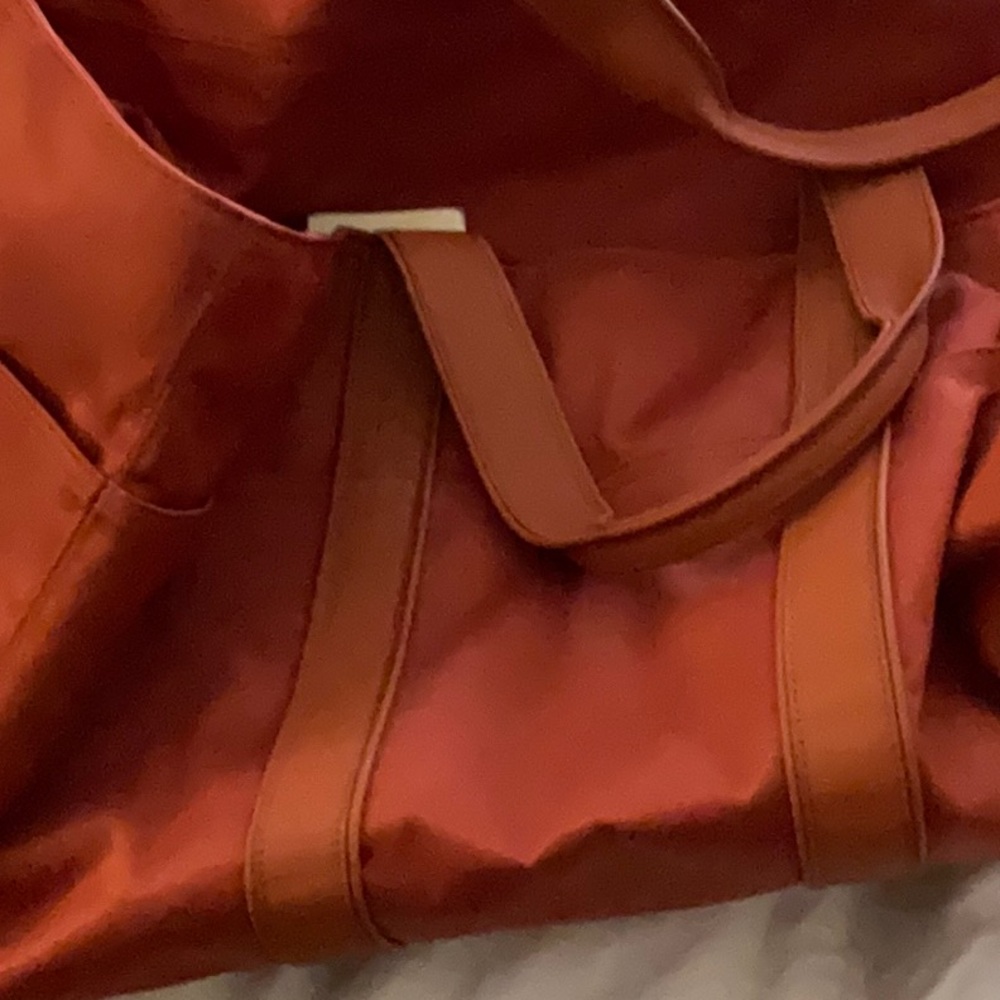 NWT AUTH HERMES ACAPULCO GM BRIQUE UNISEX CARRY ON BAG GORGEOUS dark brick color